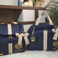 Kit Bolsa e Mochila com o Nome do Bebê no Brasil para Ucrânia